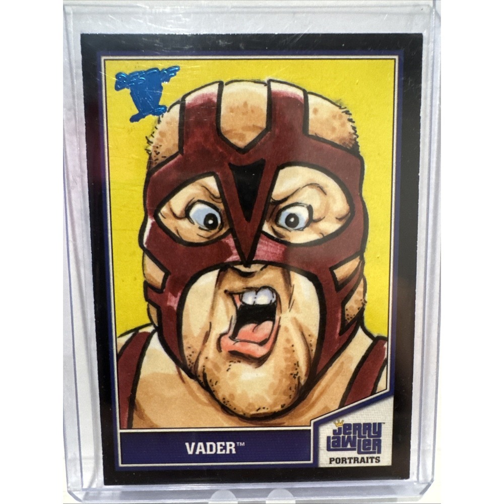 2013 Topps WWE Jerry Lawler Portraits Vader #9 Wrestling Trading Card